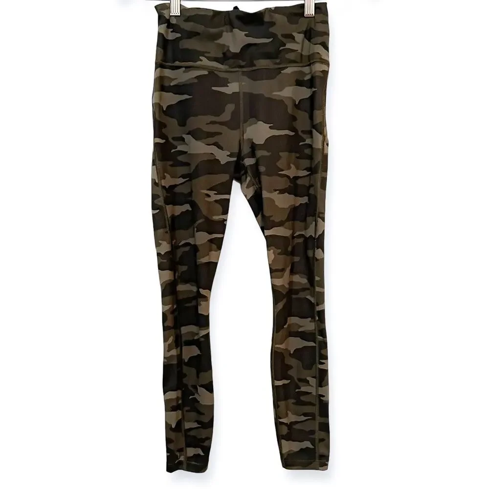 3 FOR $50! 🎁 ATHLETA Ultimate Stash Pocket Camo 7/8 Tight in SuperSonic … - Picture 2 of 6